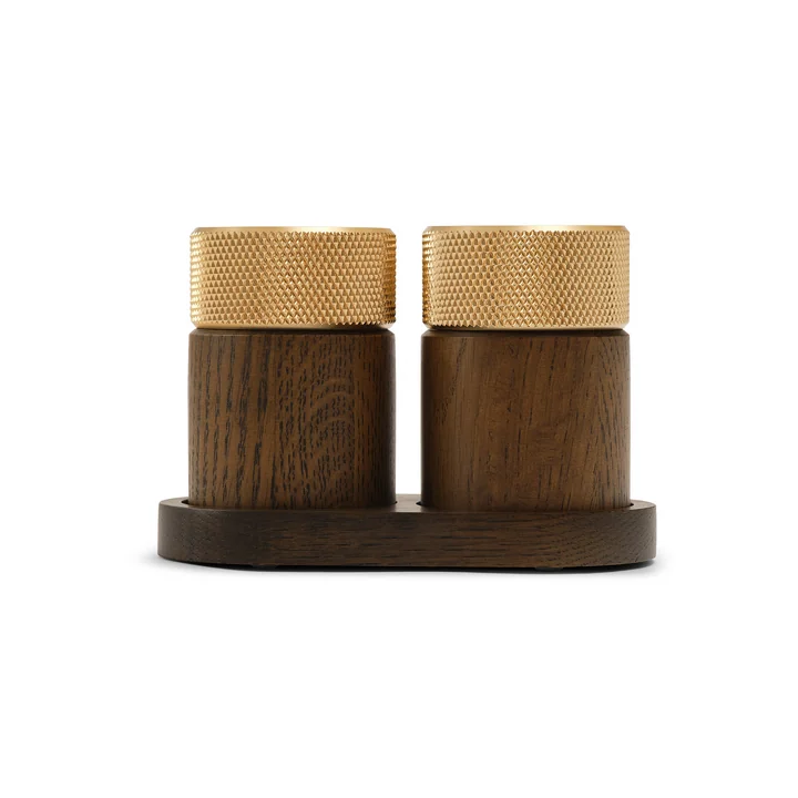 Gejst - Sina Moulin à sel et à poivre Dark Oak/Brass
