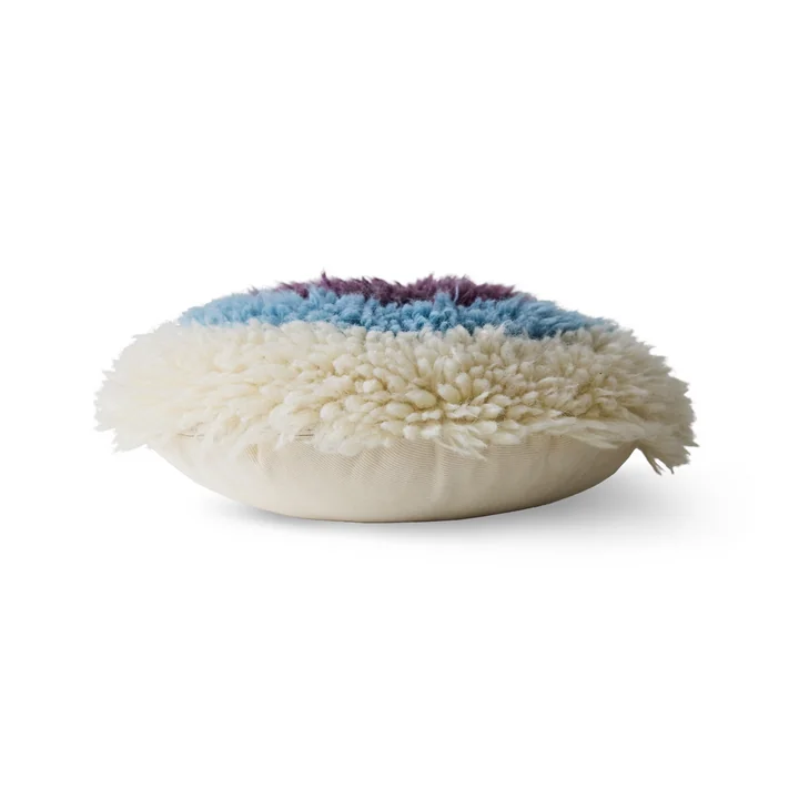 HKliving - Fluffy Coussin, Ø 40 cm, eye catcher