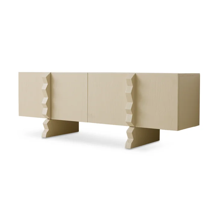 HKliving - Forma Commode, blanc cassé