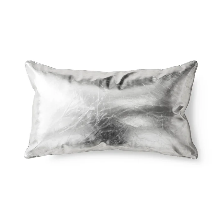 HKliving - Coussin, 60 x 35 cm, silver lining
