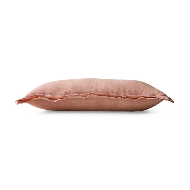 HKliving - Coussin en lin, 70 x 30 cm, magnolia