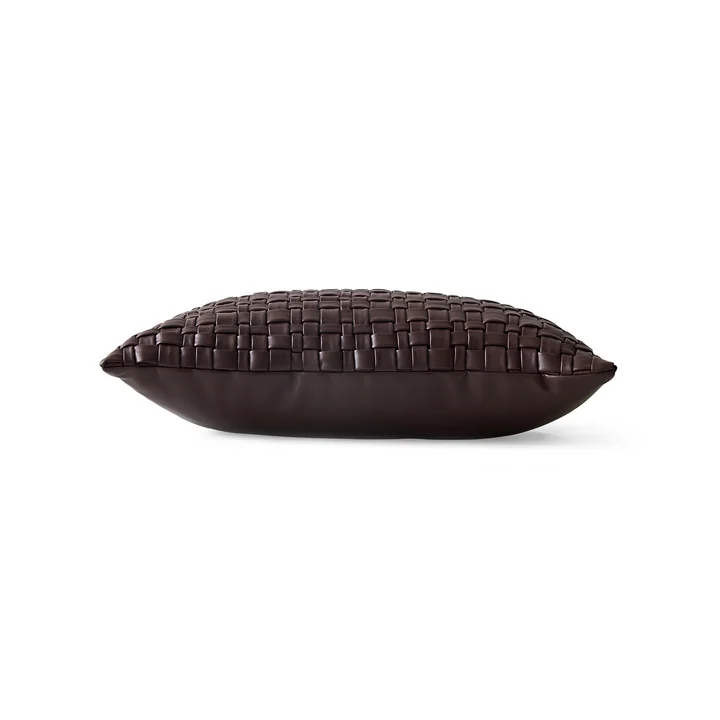 HKliving - Woven Coussin, 50 x 30 cm, chocolate brown
