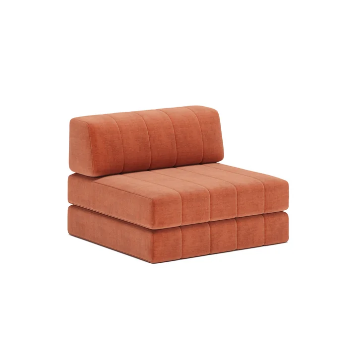 Innovation Living - Cozypad Fauteuil, rust orange (tissu 412 Esina)