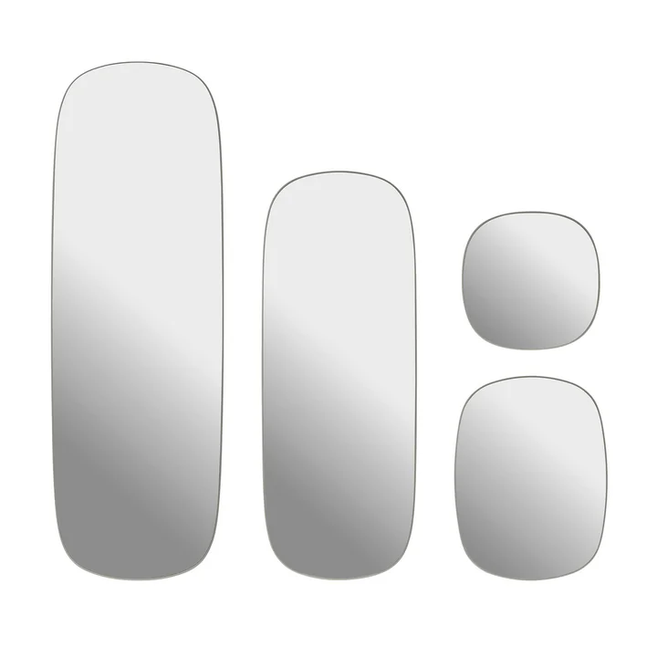 Muuto - Framed Mirror , groupe, gris