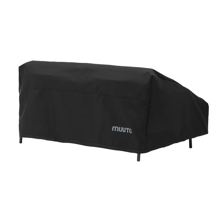 Muuto - Settle Outdoor Couverture de canapé 2 places, noir