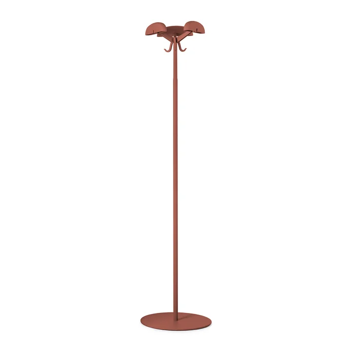 Kartell - Alta Tensione Portemanteau, mat burgundy