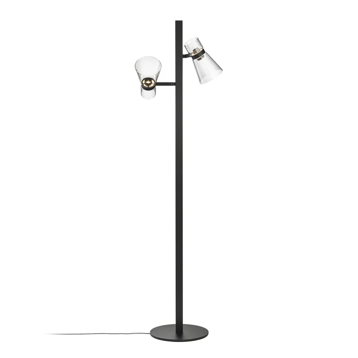 Flos - Nocturne Lampadaire F2 Cône, noir