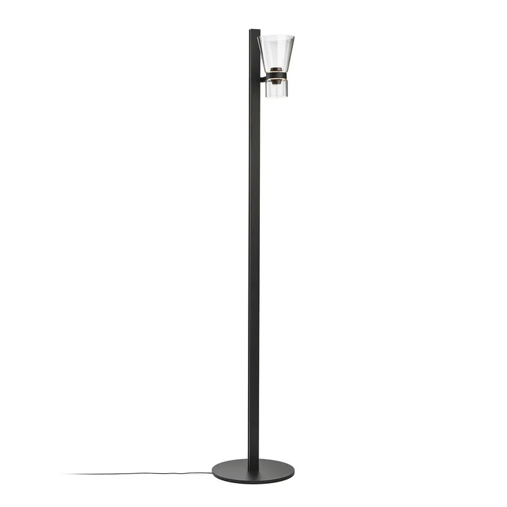Flos - Nocturne Lampadaire F1 Cône, noir