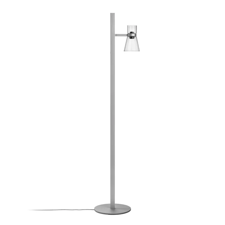 Flos - Nocturne Lampadaire F1 Cône, argenté