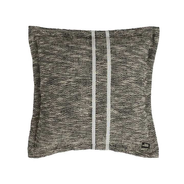 Tom Dixon - Track Coussin, 56 x 56 cm, noir / blanc