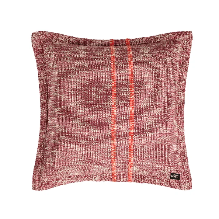 Tom Dixon - Track Coussin, 56 x 56 cm, bourgogne