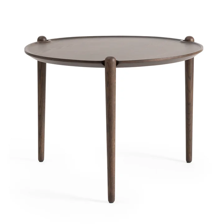Design House Stockholm - Aria Table d'appoint high, Ø 60 x 46 cm, chêne foncé