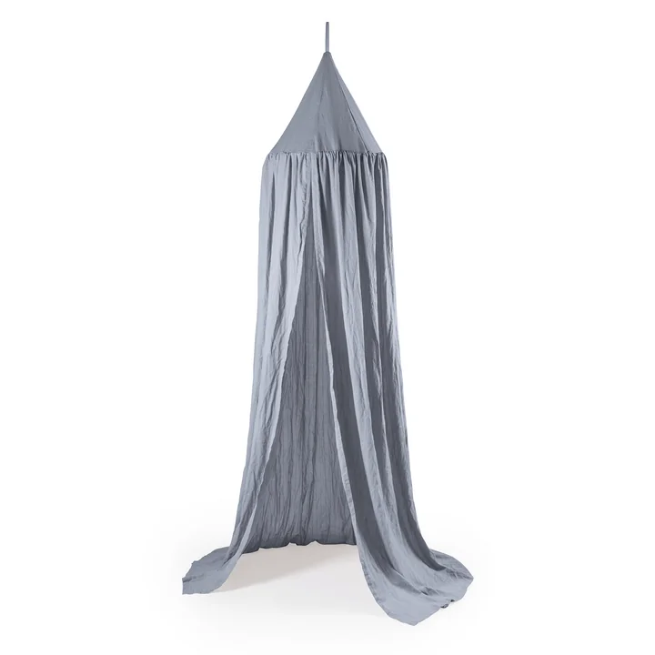 Sebra - Baldaquin, Dobby Wave, dusty blue