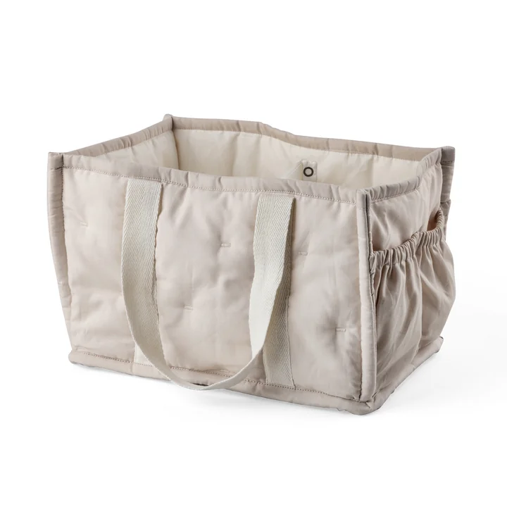 Sebra - Panier pour accessoires de change, beige « morning »