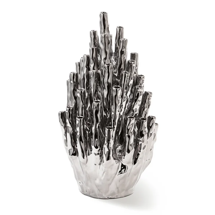 POLSPOTTEN - Coral Vase 50 Tulips, argent
