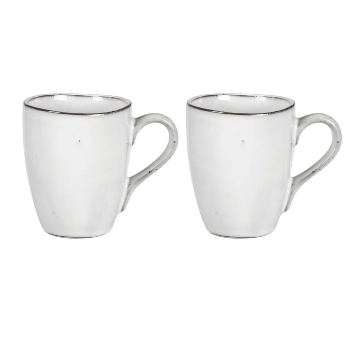 Broste Copenhagen - Tasses « Nordic Sand » 25 cl (lot de 2)