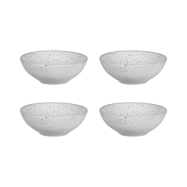 Broste Copenhagen - Bol « Nordic Sand », Ø 17 x H 6 cm (lot de 4)