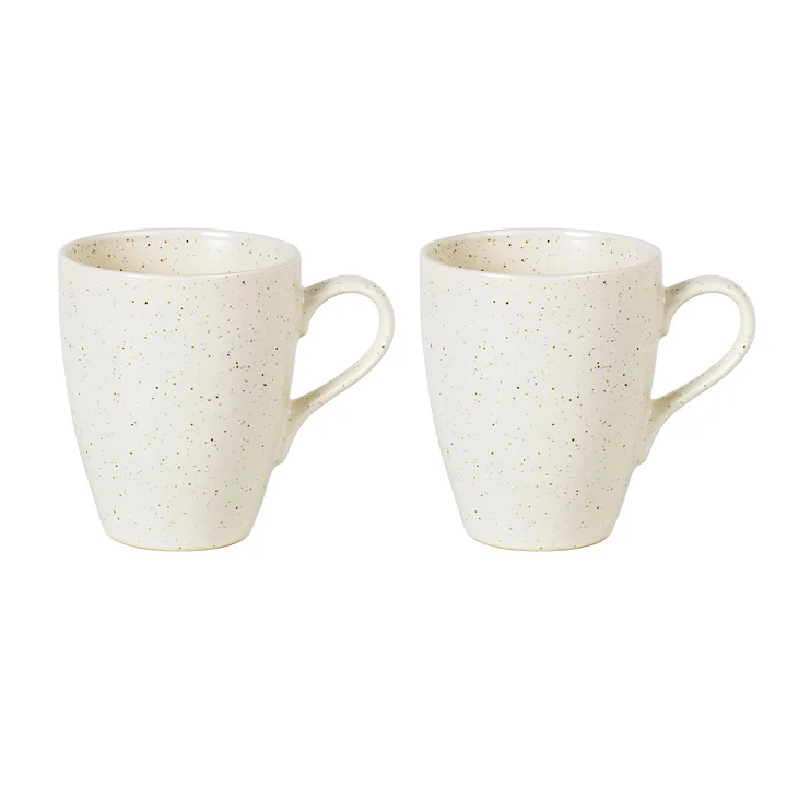 Broste Copenhagen - Grand gobelet « Nordic Vanilla », 40 cl (lot de 2)