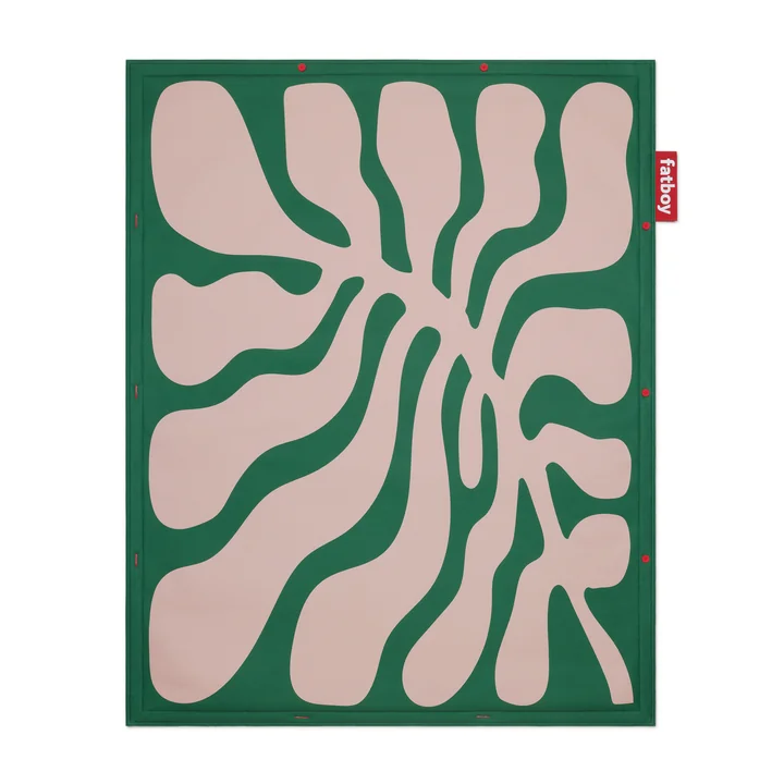 Fatboy - Flying Carpet, 180 x 140 cm, herbal green / pink