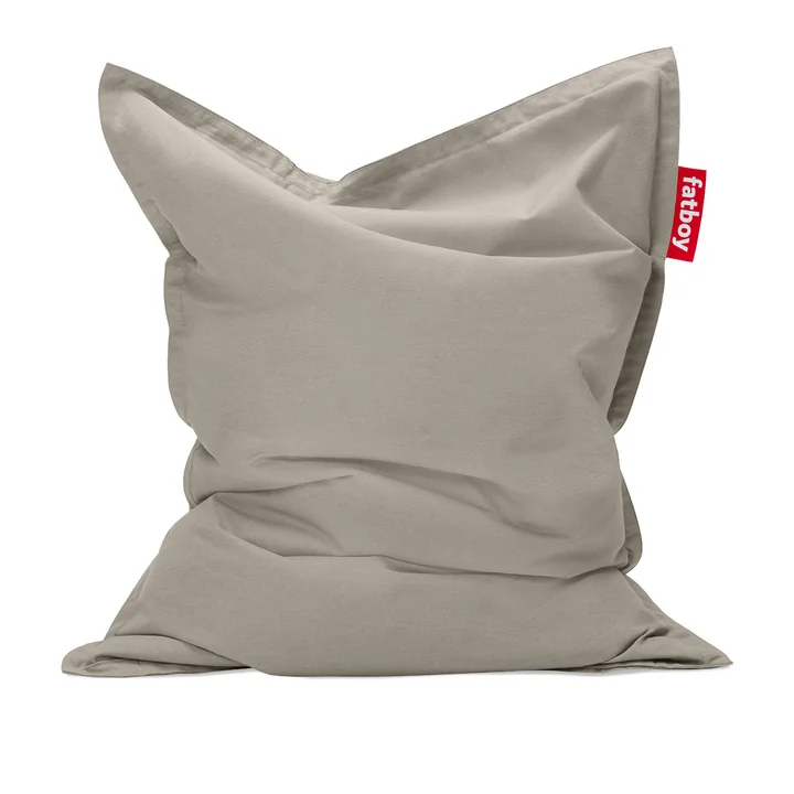 Fatboy - Housse d'extérieur pour Original Pouf, gris taupe