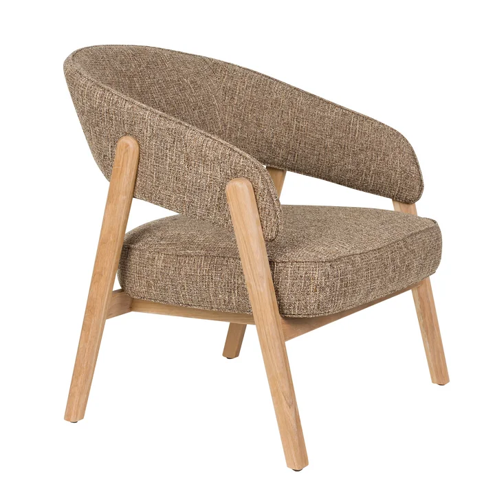Zuiver - Lounge Chair Bright, marron