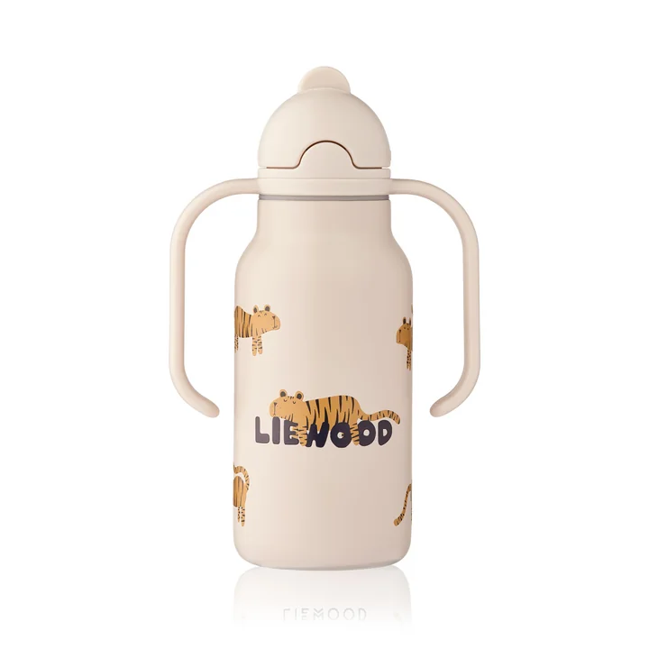 LIEWOOD - Bouteille imprimée Kimmie, 250 ml, tigre / sandy
