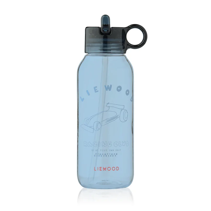 LIEWOOD - Gourde « Yang », 500 ml, voitures de course / classic navy