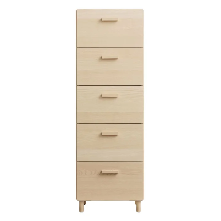 String - Commode haute « Relief », en frêne