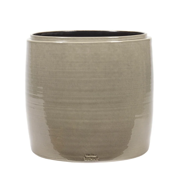 Serax - Abat-jours émaillés « Blumentopf » d' Serax , L, gris