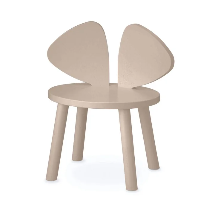 Nofred - Chaise pour enfant « Mouse », beige