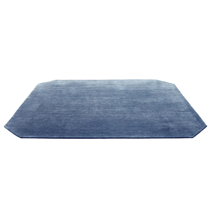 & Tradition - Tapis The Moor AP8, 300 x 300 cm, gris-bleu « thunder »