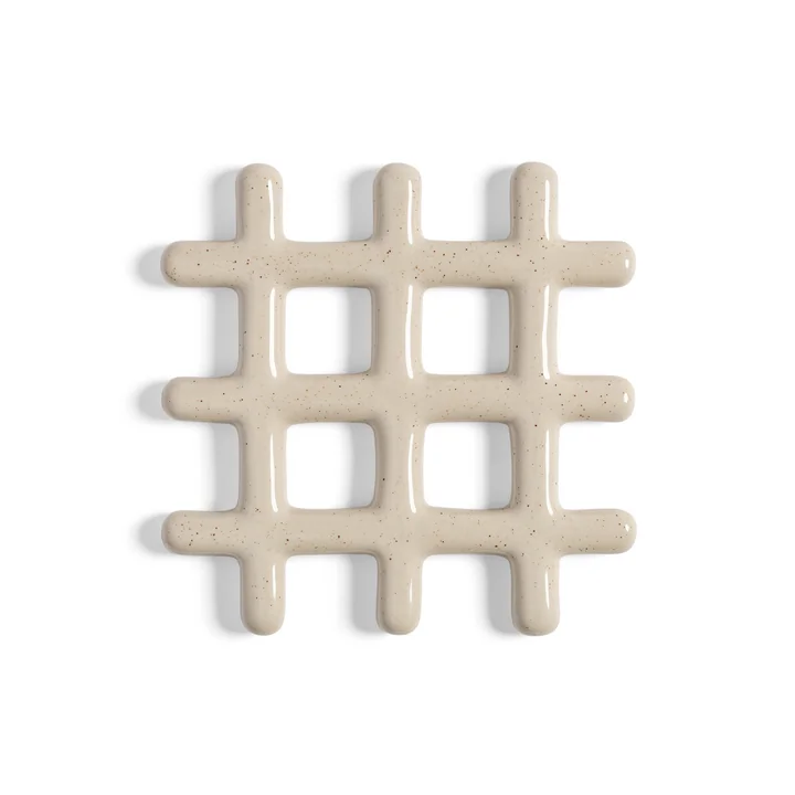 & klevering - Sous-verre « Trivet », beige