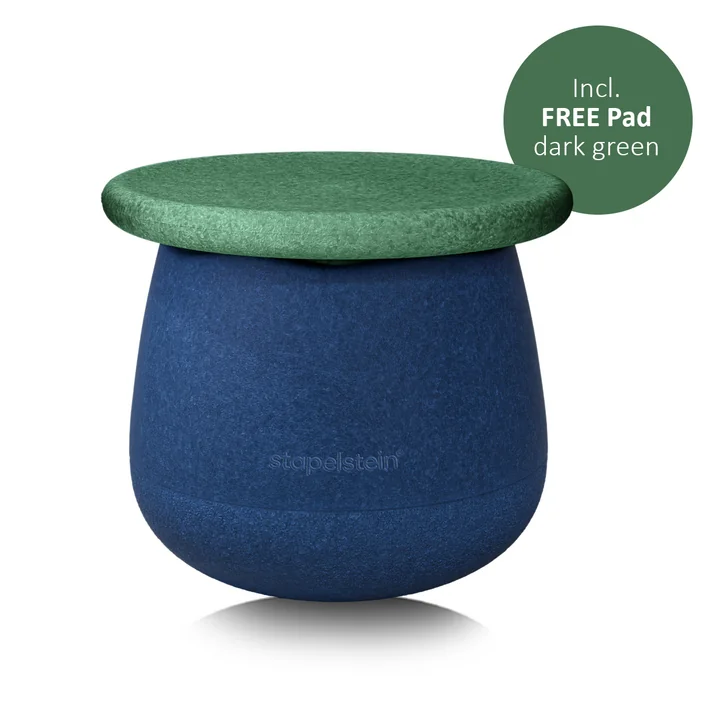 Stapelstein® - Dynamic small, waters & greens (avec un pad vert foncé OFFERT)