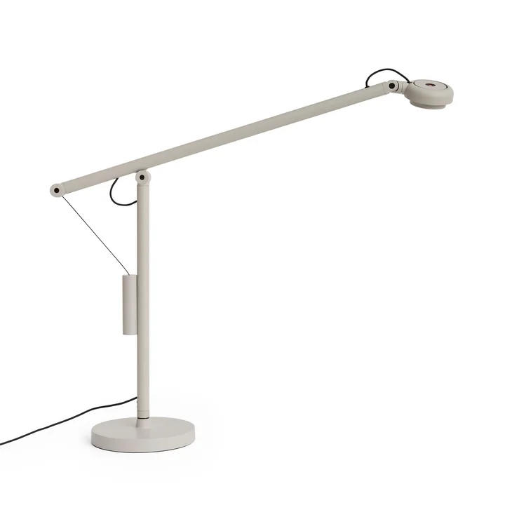 HAY - Lampe de bureau « Fifty-Fifty », gris cendré