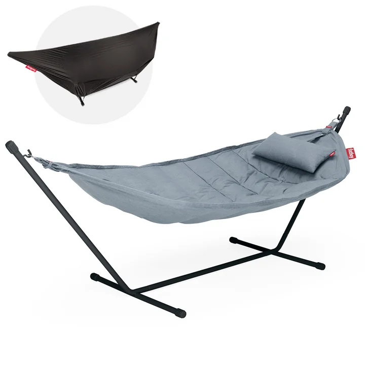 Fatboy - Hamac Headdemock Superb Deluxe, bleu tempête