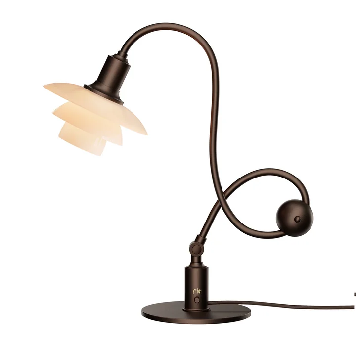 Louis Poulsen - Lampe de table PH 1/1 « Piano », couleur « dusty terracotta », édition limitée