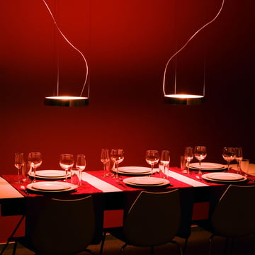 Lampe Aluring grand, chromé