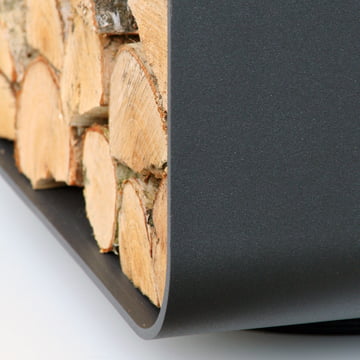 Baest - U-Turn Stockage de bois noir, détail