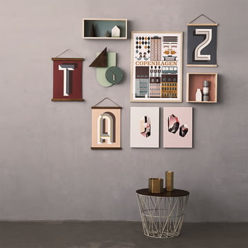 Décoration murale et table d'appoint de ferm Living