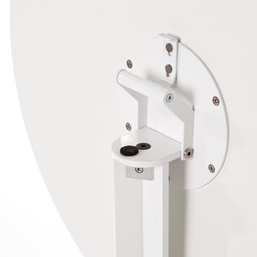 Conmoto - Table de bistrot, blanc