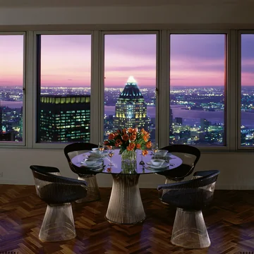 Knoll - Platner Chaise avec accoudoirs, image d'ambiance