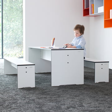 Conmoto - Table et bancs Riva Kids, intérieur, enfant