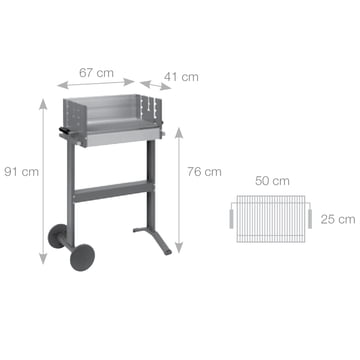 Dancook - Dimensions Boxgrill 5100