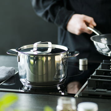 Faitouts et poêles All Steel de Fiskars pour une expérience de cuisine unique