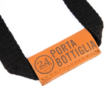 Vue détaillée de la poignée en cuir