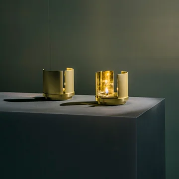 Lampe à huile Holocene No. 2 par Wästberg en laiton