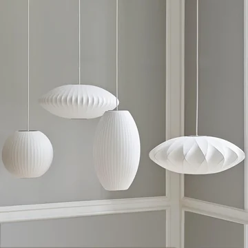 Nelson Pendentif Saucer Crisscross Bubble de HAY de différentes formes