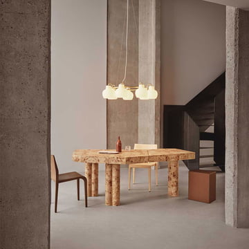 Lustre couronne VL Ring par Louis Poulsen