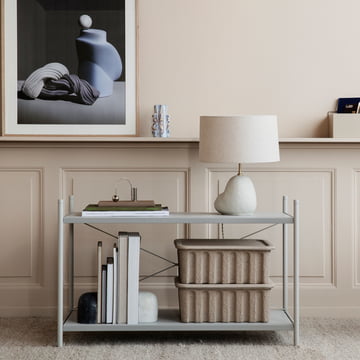 Lampe Hebe et affiche Nexus par ferm Living