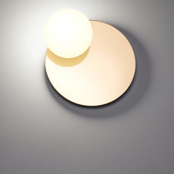 Applique Circ LED avec miroir par Estiluz